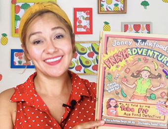Janey Junkfood’s Fresh Adventure! Video Story Book